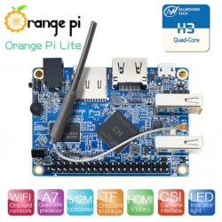 Orange Pi Lite 512MB DDR3 with Quad Core 1.2GHz WiFi